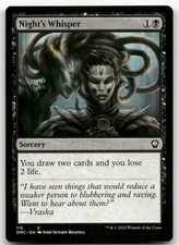 Night's Whisper #115 (NM) Dominaria United DMC Magic MTG