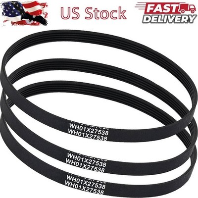 WH01X27538 Washer Drive Belt Replaces With AP6328256, 4587903, PS12299369