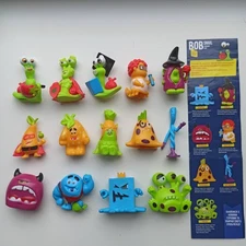Snail Bob, Mission Save Fruittown, Monsters, Extra Kinder Surprise  Full set