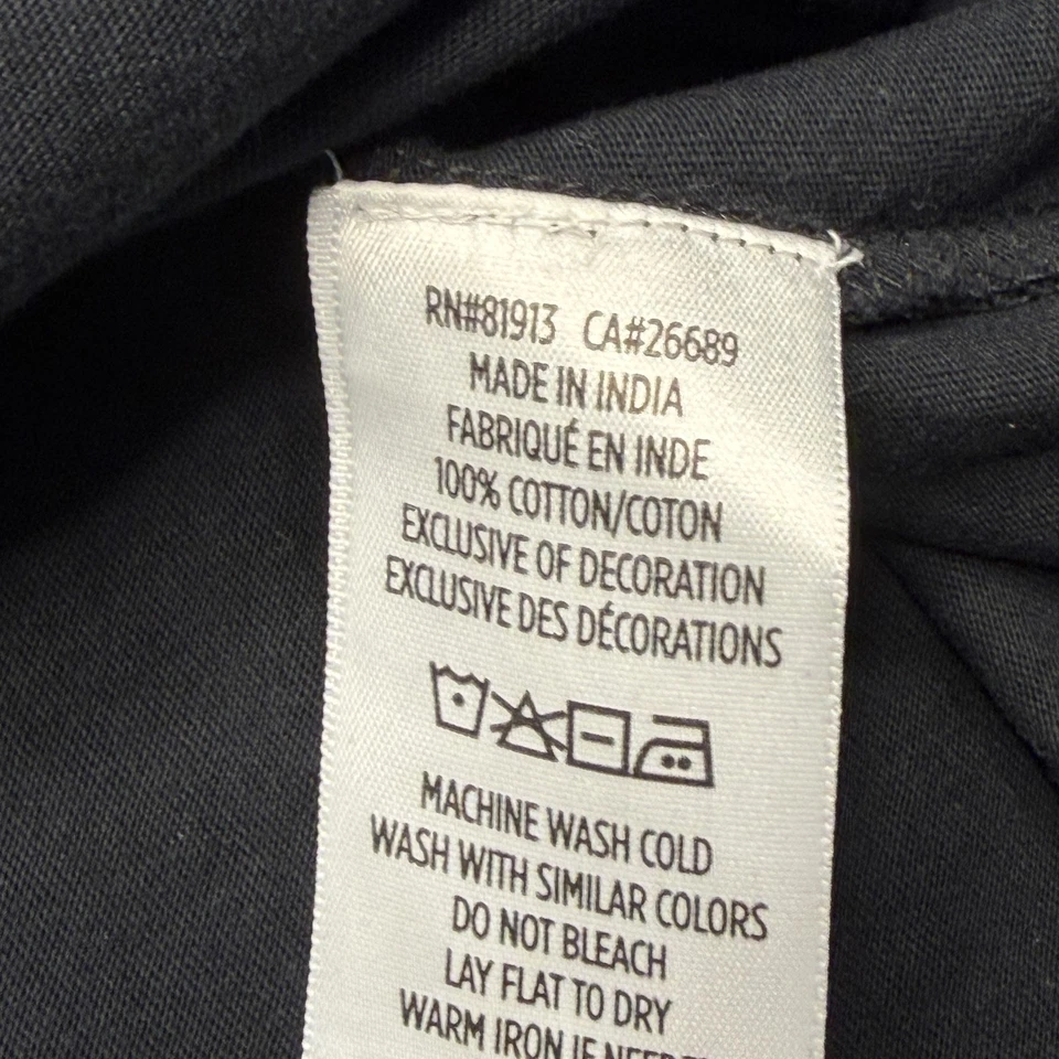 Camisa Robert Graham Para Hombres Grande Negra Lobo Calavera Rosa Gráfico Algodón Camiseta Foto 3 de 4