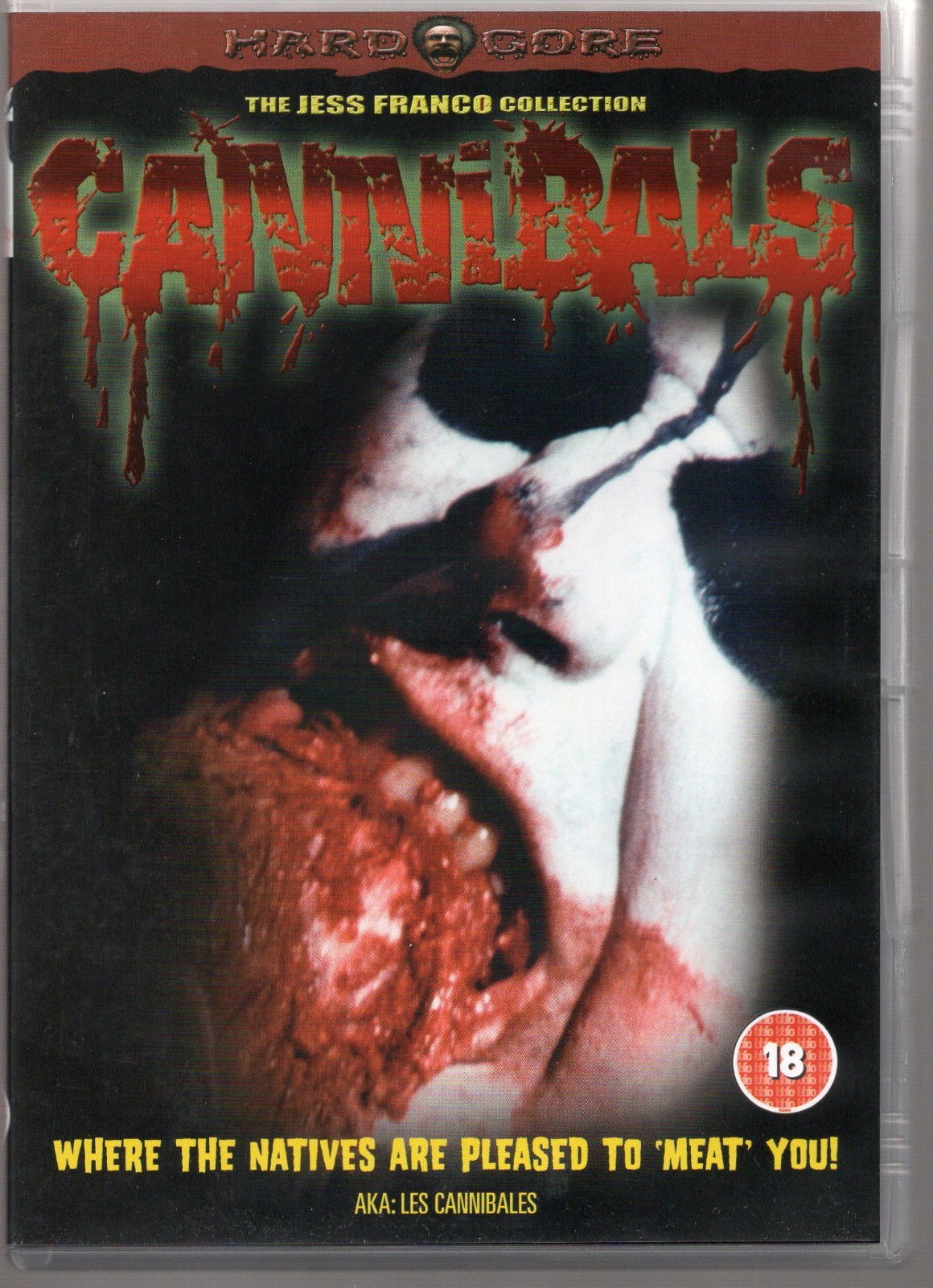 Cannibals (1980, DVD) aka White Cannibal Queen  Jess Franco Hard Gore PAL Format