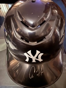 Aaron Judge Signed Helmet