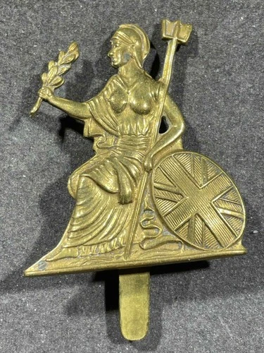 WW2 WWII Military British English Norfolk Regiment Cap Badge Insignia Metal Pin