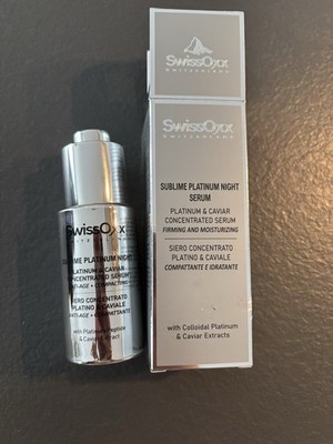 Swissoxx Sublime Platinum Anti-Aging Serum Nachtkonzentrat 30 ml Neu