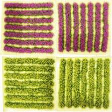 3MM Static Grass Tuft Model Grass Tufts Terrain Model Kit Resin Static Scenery M