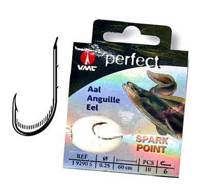 VMC Perfect Aalhaken an Kevlar Gr.1