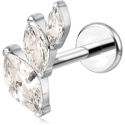 Titan Tragus Piercing Stab 18G Ohrstecker - Hypoallergen &