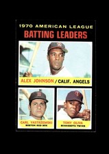 1971 Topps Set-Break # 61 AL Batting Leaders EX-EXMINT *GMCARDS*