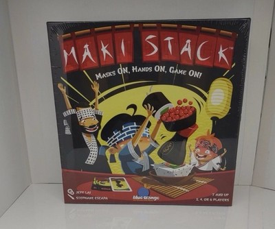 Maki Stack Board Game BRAND NEW IN PLASTIC family fun. 7+ FOR 2, 4 OR 6 PLAYER'S
