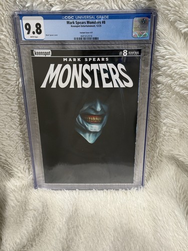 THE ONLY CGC 9.8 GRADED COPY of Keenspot Mark Spears Monsters #8 Variant A17