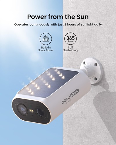 Solar Security Cameras Wireless Outdoor, 2Mins DIY Installation, No Subscript... - Picture 6 of 9