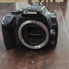 Canon EOS Digital Rebel XTi Digital SLR Camera Body Only Black 10.1MP USB