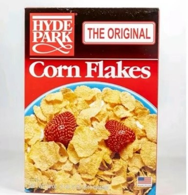 Hyde Park Corn Flakes, Breakfast cereal, Original, 18 ounce, ( pack of one).