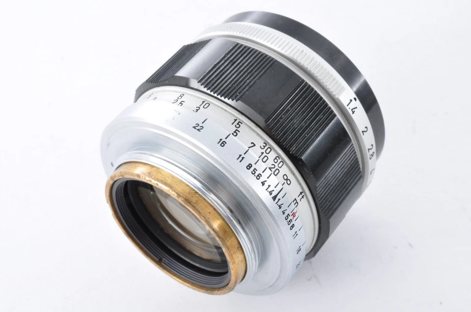 Lente estándar LTM L39 Canon 50 mm f/1,4 MF libre de impuestos de EE. UU. [EXC+5] de JAPÓN #250 Foto 3 de 4