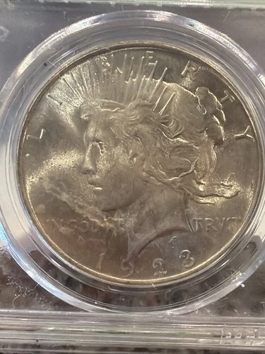 1923 Peace Silver Dollar - PCGS Certified MS64 !!  032419