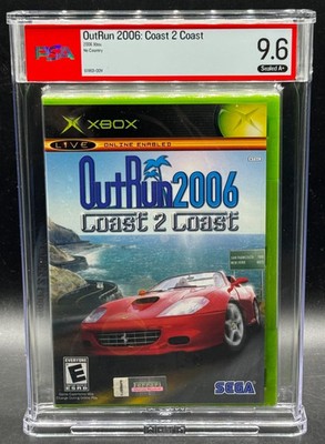 OutRun 2006 Coast 2 Coast Microsoft Xbox SEGA Sealed New PSA 9.6 A+ NOT WATA
