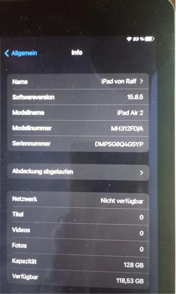 Apple iPad 2 · 128GB · Wi-Fi, Foto 2 von 5