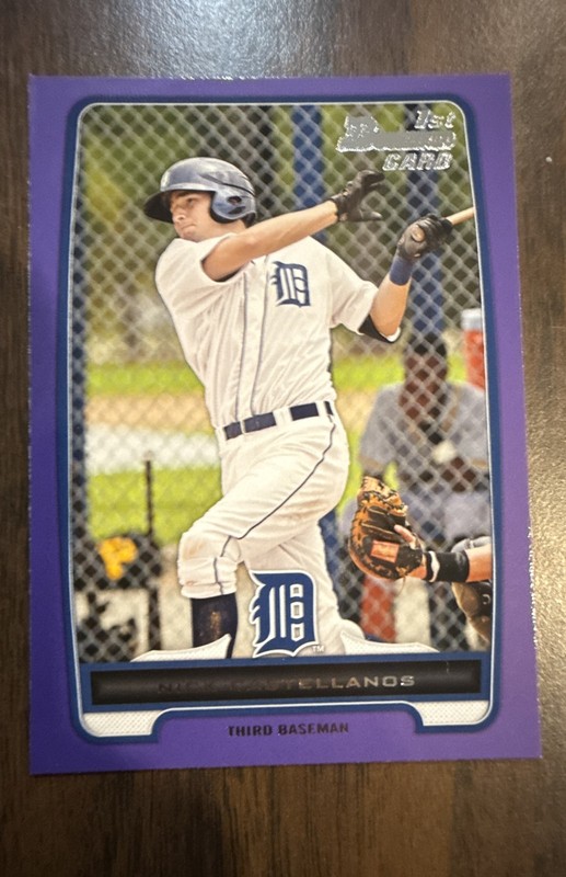 2012 Bowman - Prospects Nick Castellanos #BP78 Purple (RC)
