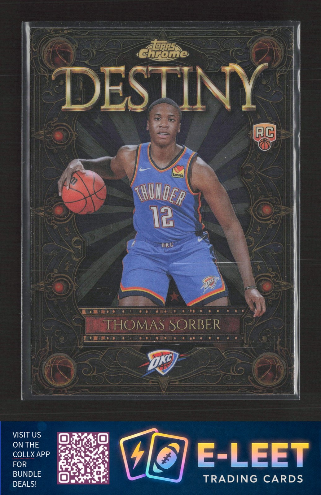 2025-26 Topps Chrome Thomas Sorber Destiny #D-13