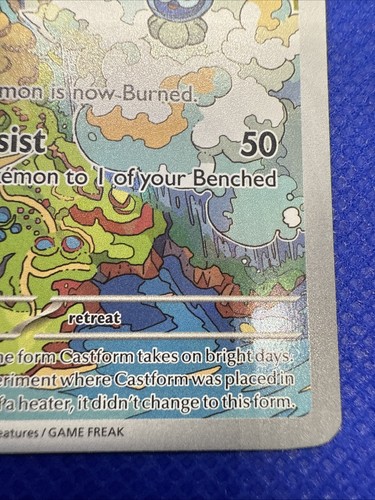 SV08: Surging Sparks #195/191 Castform Sunny Form - Picture 4 of 10