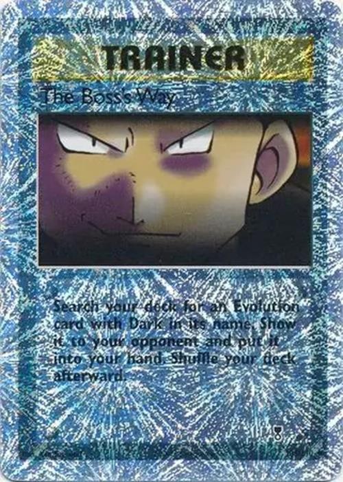 The Boss's Way - 105/110 - Pokemon Legendary Collection Reverse Holo Rare NM