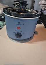 1.5L Cool Essential Slow Cooker. Removable Ceramic Pot And Glass Lid