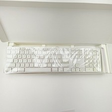 Apple Wired Keyboard with Numeric Keypad MB110LL/B A1243 Silver Aluminum USB
