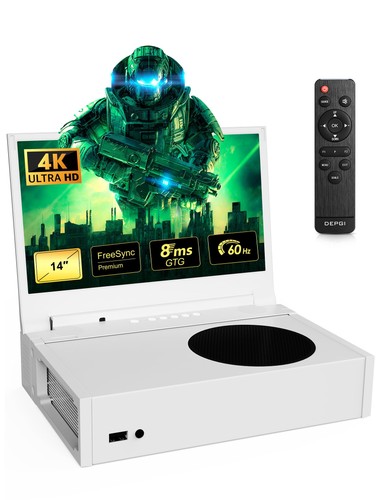 4K 14" Portable Gaming Monitor IPS Screen for Xbox Series S(not Included) wit... - 第 1/8 張圖片