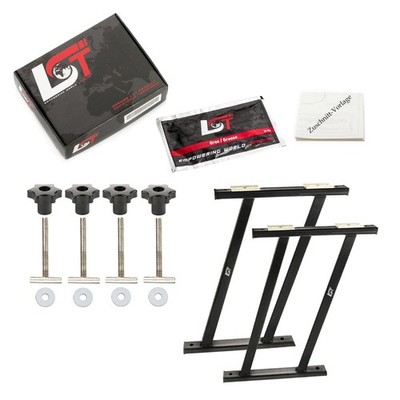2x Flexboard Rail Bolts with Grease Pads for VW TRANSPORTER T5 T6