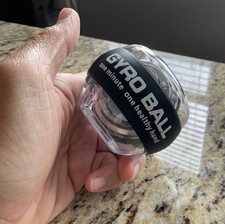 Torque Ball Hand Exerciser Grip Strength Trainer Strengthener Black W/o Light