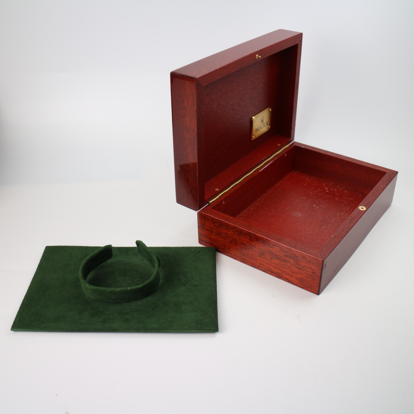 Rolex Watch Box Case 69.00.09 Wooden Brown Genuine r71217005