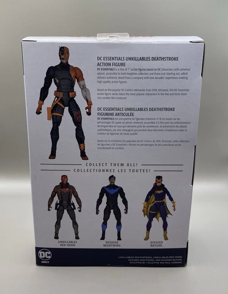 DC Direct Essentials Unkillable Deathstroke 7 Figure - Image 3 of 4
