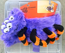 Boots  Barkley Spider Dog Costume Size M Purple/Black Polyester MPN 2275