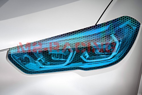 12" Hex Holographic Gloss Headlight Taillight Tint Film Fog Honeycomb Protective - Bild 86 von 86