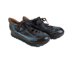 Strenesse Gabriele Strehle Sneaker 40 | US 9,5 braun Schuhe Turnschuhe Leder (W)