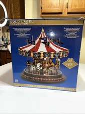 Mr. Christmas Royal Marquee Carousel GOLD Label collection