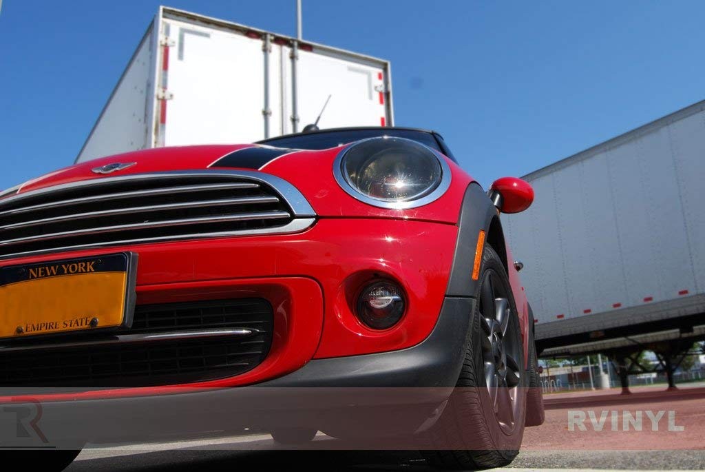 Rvinyl Headlight Tint Covers Fits Aston Martin Rapide 2010-2011 - 1