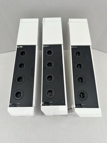 Lot of 3 Tested Working Nintendo Wii Game Consoles RVL-001 & Accessories