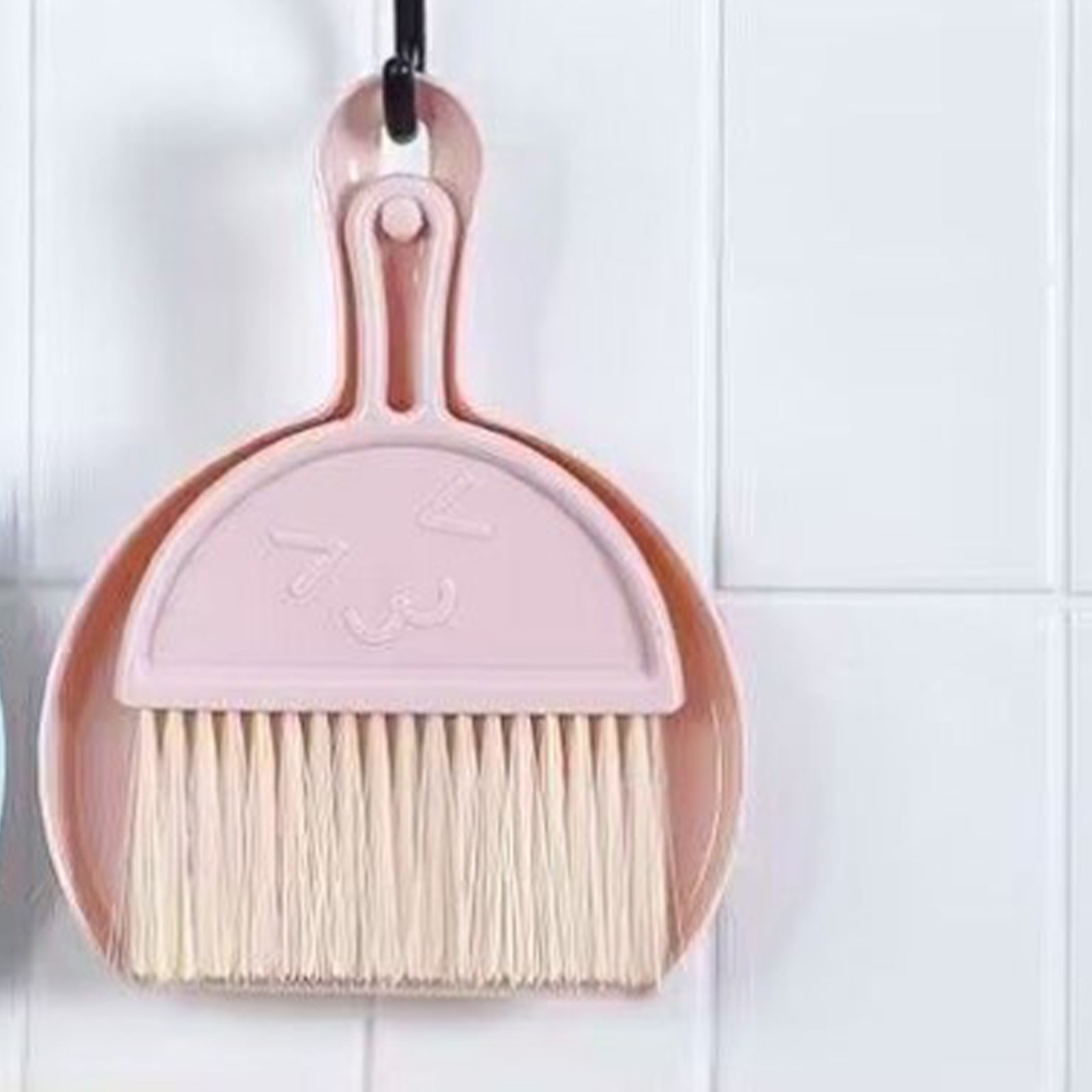 Small Broom Dustpan Set For Home Mini Dustpan Brush Set Handheld Hangable Whisk
