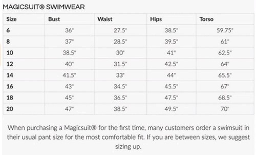 MagicSuit Moto Chic Daryl Adjustable Strap One Piece Swimsuit Black Size 16 US - Bild 6 von 8
