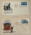 1953 3c National Guard Stamp #1019 First Day Covers - ArtCraft & Fluegel