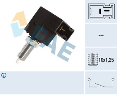 FAE Schalter Kupplungsbetätigung (GRA) 24544 für HYUNDAI KIA PICANTO FD LD SA XG