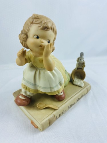 1993 Enesco Memories Of Yesterday Fairy Tale Series "Little Miss Muffet" 526444 - Imagen 3 de 24
