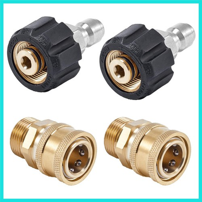 #ad #ad Pressure Washer Quick Connect Fittings M22 14mm to 3 8 Inch Hose Adapter 4 ... $26.05