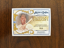 2018 Topps Allen Ginter Fantasy Goldmine FG-39 Willie McCovey San Francisco Gian