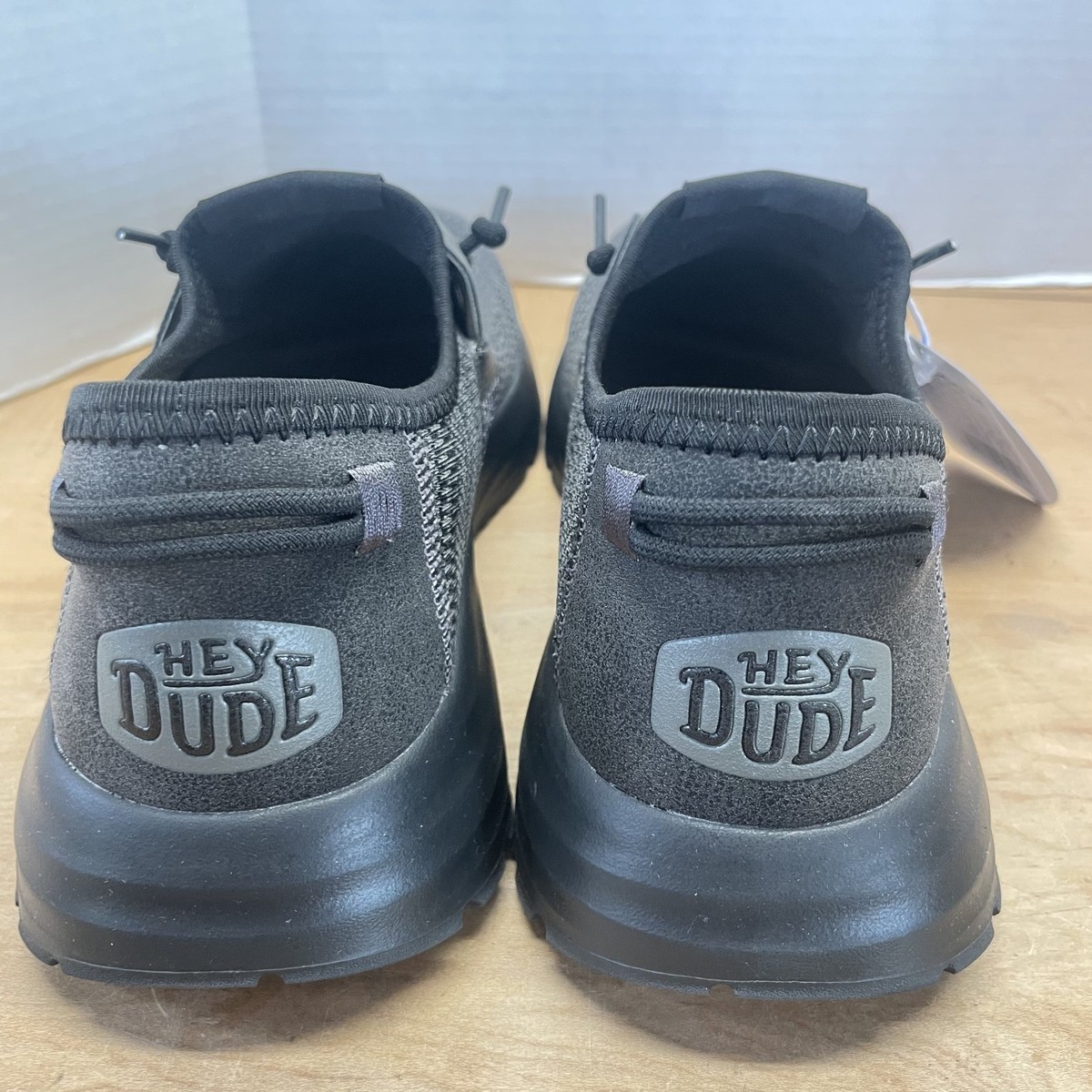 Hey Dude Charcoal and Black Sirocco black night men’s shoes‎ Men main image 2