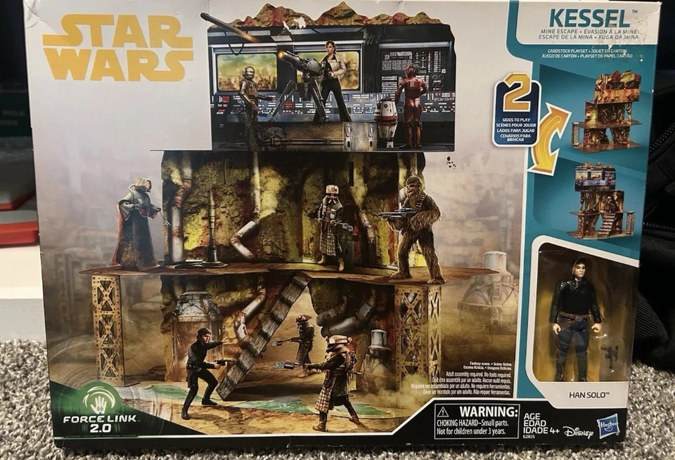  Star Wars Solo Force Link 2.0 Kessel Mine Escape Playset  NIB - Image 3 of 4