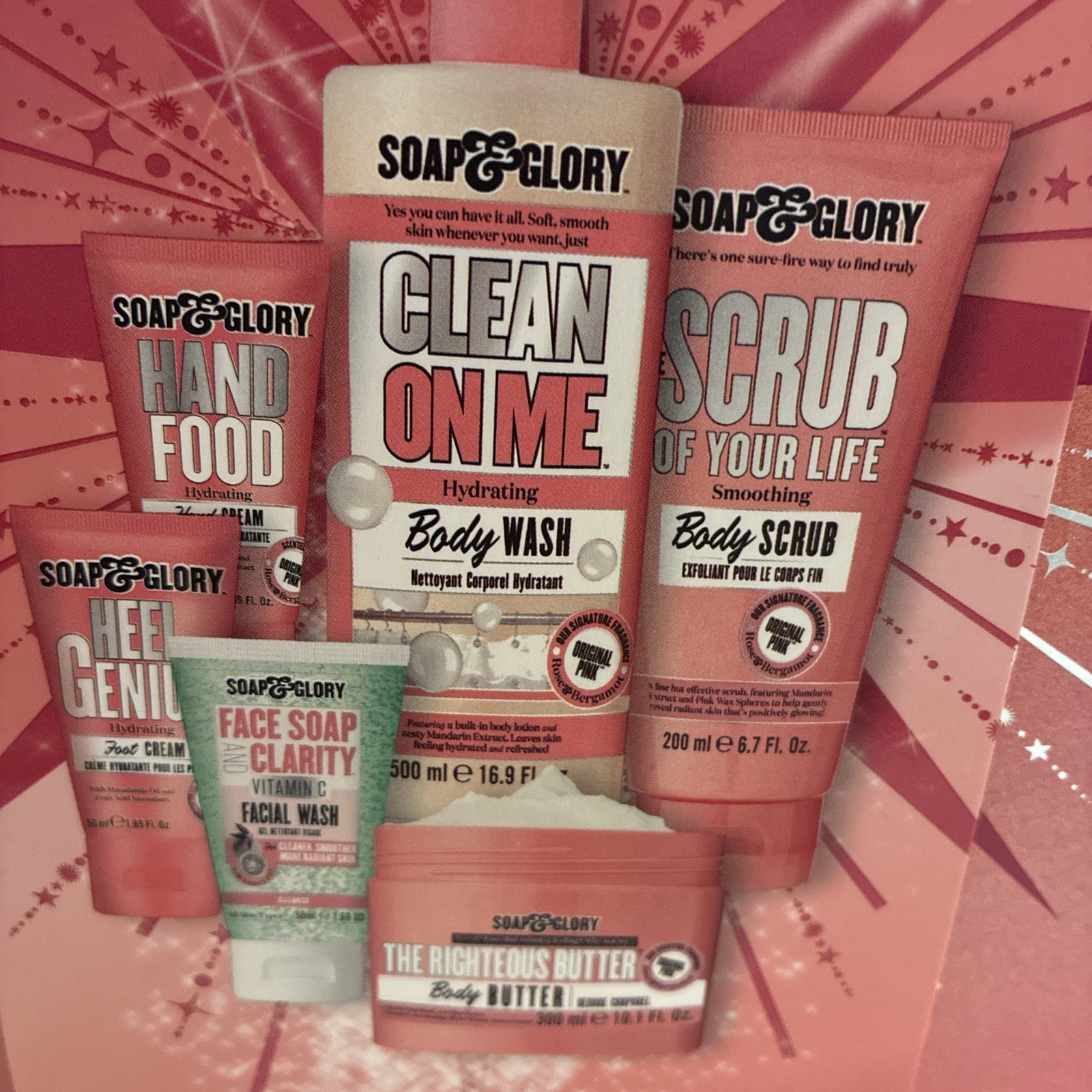 SOAP AND GLORY FEELING SPA-STRUCK Gift Set Free Shipping! Holiday Christmas