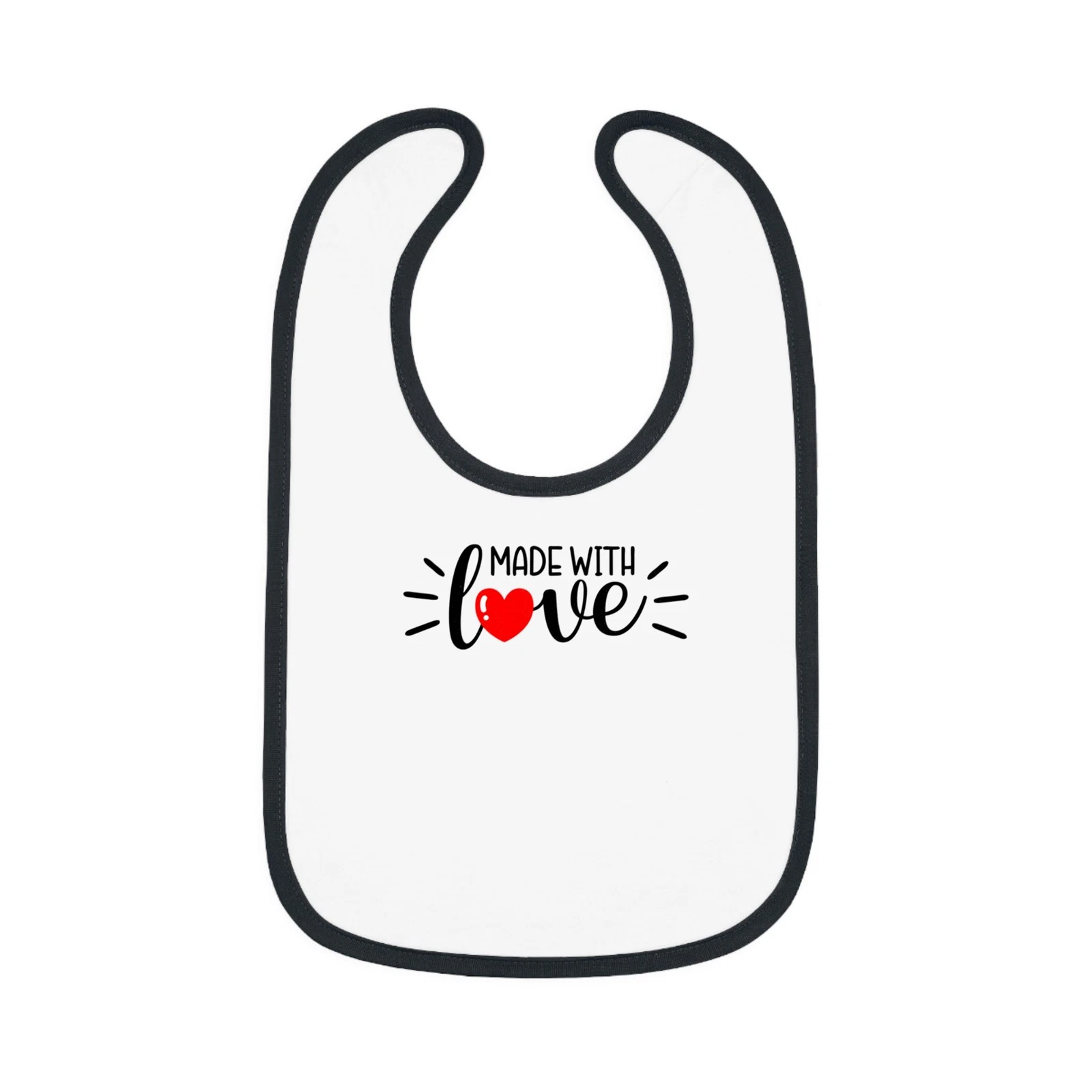 Love-themed Baby Bib, Cute Baby Gift, Baby Shower Present, Made with Love [...]