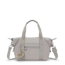 Kipling Medium Handbag ART MINI Shoulder Bag in GREY GRIS RRP £88